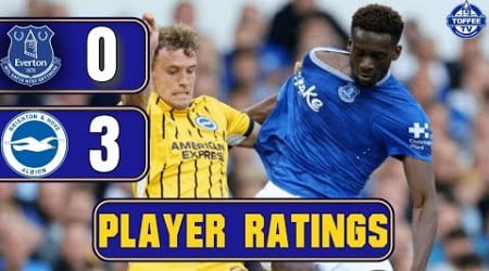 Everton 0-3 Brighton And Hove Albion | Player Ratings