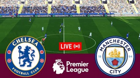 LIVE: Chelsea vs Manchester City Premier League 24/25 Full Match - Video Game Simulation