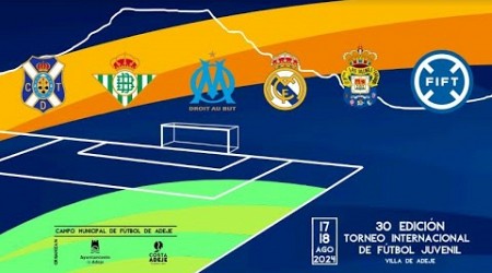 Directo | XXX Torneo Internacional Juvenil Adeje | 3º y 4º Puesto: Real Betis - Selección Tenerife