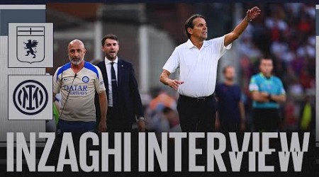 L&#39;INTERVISTA DI SIMONE INZAGHI | GENOA 2-2 INTER 