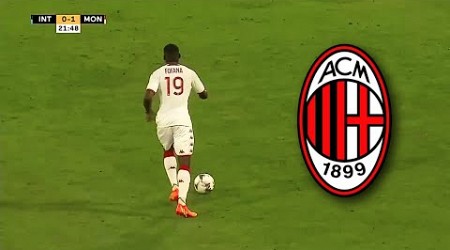 Fofana vs Inter Milan | WELCOME TO AC MILAN | All Skills