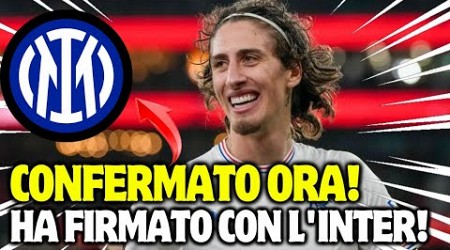 ULTIMO MINUTO! HA FIRMATO CON L&#39;INTER! APPENA ANNUNCIATO! MAMMA MIA! NOTIZIE DELL&#39;INTER