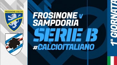 FROSINONE - SAMPDORIA: Serie B Italiana, Centro partite di calcio