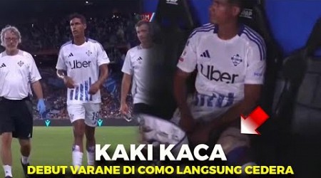 Bencana Berlipat Como! Debut Raphael Varane Langsung Cedera Tambah Penderitaaan Armada Fabregas