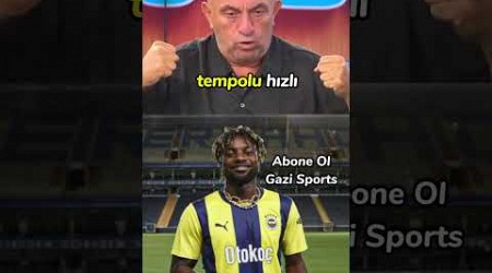 Sinan Engin : “Fenerbahçe transferlerle güçlenememiş. Saint Maximin parasının oyuncusu.” #futbol