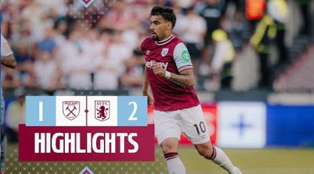 West Ham 1-2 Aston Villa | Premier League Highlights