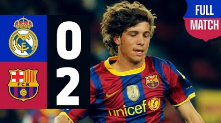 The day SERGI ROBERTO DEBUTED in EUROPE | Real Madrid 0 vs FC Barcelona 2 | FULL MATCH 