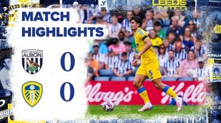 Highlights | WBA 0-0 Leeds United | EFL Championship