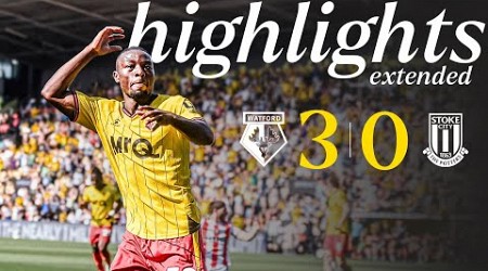 Watford 3-0 Stoke City | Extended Highlights 