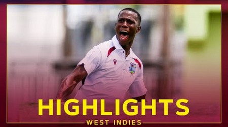 Shamar Joseph Shows Brilliance with 5-33 | Highlights | West Indies v South Africa | 2nd Test Day 1