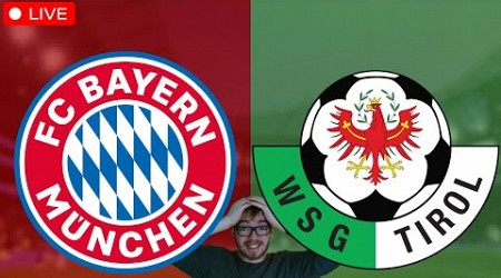 FC Bayern München - WSG Tirol | Testspiel LIVE