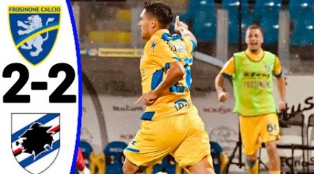 Frosinone vs Sampdoria (2-2) All Goals and Extended Highlights