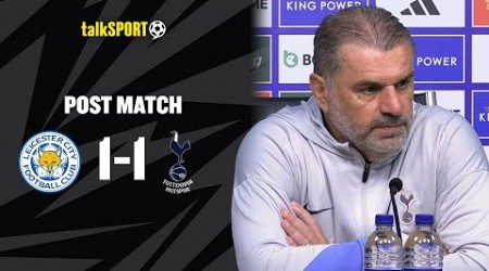 Ange Postecoglou REACTS To 1-1 Draw Against Leicester &amp; UPDATES On Bentancur INJURY! 