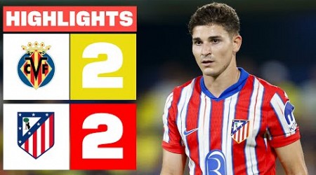 VILLARREAL CF 2 - 2 ATLÉTICO DE MADRID | RESUMEN LALIGA EA SPORTS