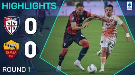 CAGLIARI-ROMA 0-0 | HIGHLIGHTS | Roma bogged down by stubborn Cagliari | Serie A 2024/25