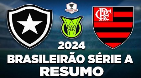 BOTAFOGO 4 x 1 FLAMENGO AO VIVO | BRASILEIRÃO SÉRIE A 2024 | 23ª RODADA | NARRAÇÃO