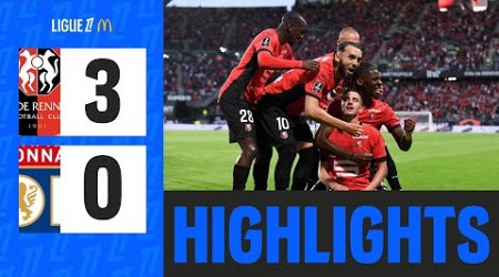 Résumé - STADE RENNAIS - OLYMPIQUE LYONNAIS (3 - 0) - J01 - Ligue 1 McDonald&#39;s 24/25