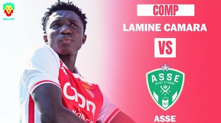 Lamine Camara vs Saint-Etienne | AS Monaco DEBUTS