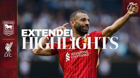 Extended Highlights: Ipswich Town 0-2 Liverpool | Jota &amp; Salah start Slot era with a win