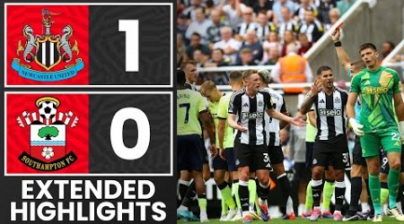 EXTENDED HIGHLIGHTS: Newcastle United 1-0 Southampton | Premier League