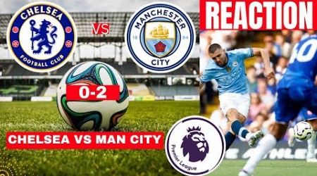 Chelsea vs Man City 0-2 Live Stream Premier League Football EPL Match Score reaction Highlights Vivo