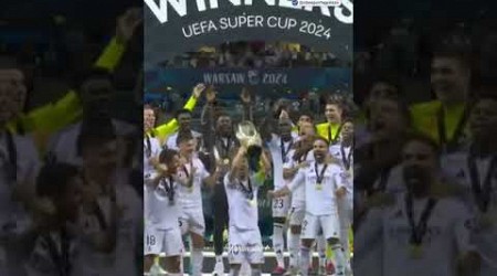 A record SIXTH UEFA Super Cup for Real Madrid!