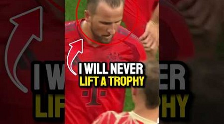 Harry kane just won a trophy but why did he refuse to lift it?