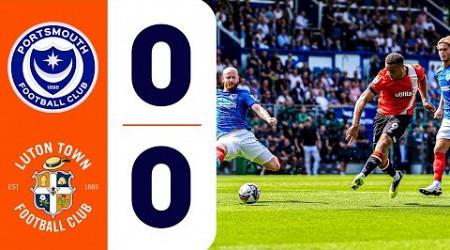 Portsmouth 0-0 Luton | Championship Highlights