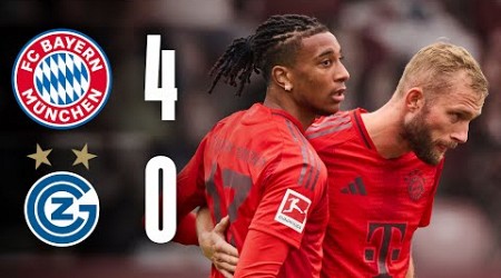 Stunning Olise goal in 4-0 win! | FC Bayern - GC Zürich | Highlights