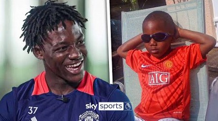 Kobbie Mainoo takes us through his journey with Man Utd in photos 