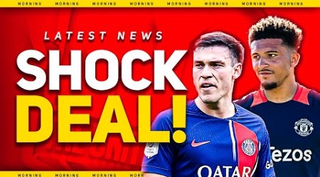 HUGE Sancho Update! Ugarte Transfer DEADLINE Deal! Man Utd Transfer News