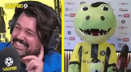 &#39;Harry Gate&#39; Harrogate Town Mascot CRASHES Interview With Club&#39;s CEO Live On Air 