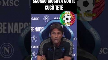 Conferenza stampa Antonio Conte Verona Napoli la frase cult dell&#39;allenatore