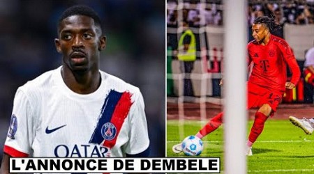 DEMBÉLÉ FAIT UNE ANNONCE APRES SON 1ER BUT AU PSG ! / OLISE DEJA DÉCISIF AU BAYERN MUNICH ! #3029