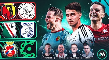 LEGIA, WISŁA I JAGIELLONIA WALCZĄ W PUCHARACH! AJAX W BIAŁYMSTOKU