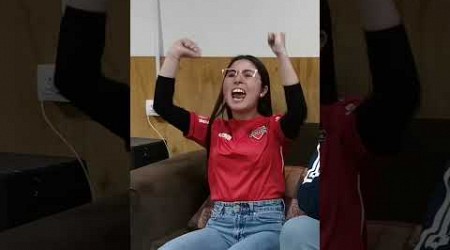 Reacción al gol de Ñublense frente a Everton #futbol #reacciondehinchas