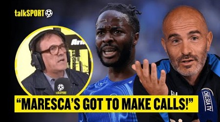 Tony Cascarino DEFENDS Chelsea Boss Enzo Maresca&#39;s Decision To Exclude Raheem Sterling! 