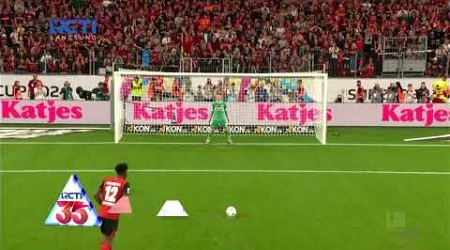 Pinalty moment LEVERKUSEN 4 - 3 STUTTGART DFL Supercup