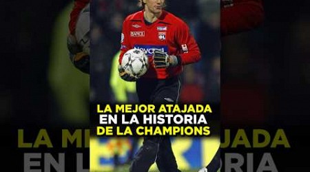 La mejor atajada en la historia de la Champions League