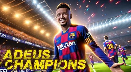 A ÚLTIMA CHAMPIONS LEAGUE DO CADUH TREM | MODO CARREIRA JOGADOR !! FC24