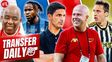 Liverpool Could Hijack Arsenal Target, Lookman Price Revealed &amp; Chiesa Only £15m | Transfer Daily