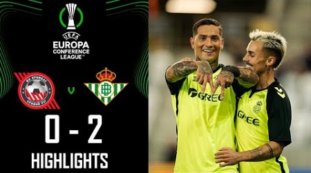 FC Kryvbas vs Real Betis 0-2 Resumen | UEFA Conference League 2024/25