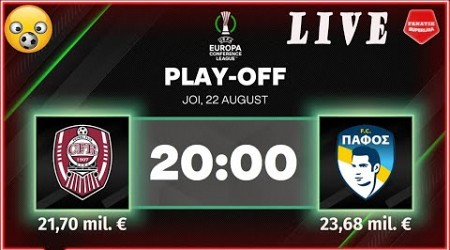 LIVE CFR CLUJ( ROMANIA ) - PAFOS (CYPRU ) * LIVE EUROPA: Europa League - Calificare * #fcsb .