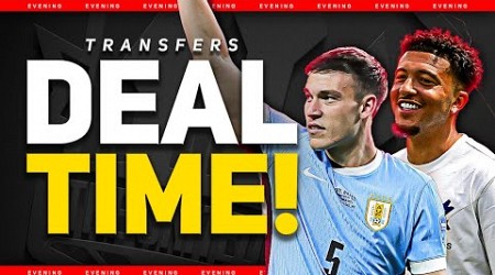 Sancho BID Incoming! Ugarte &amp; Kone DEALS Done!? Man Utd Transfer News