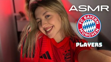 ASMR | Bayern Munich players whispered ear to ear