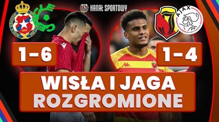 JAGIELLONIA – AJAX 1:4, WISŁA – CERCLE BRUGGE 1:6! ANALIZA I STUDIO. LEGIA – DRITA 2:0!