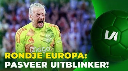 Penaltykiller Pasveer absolute uitblinker Ajax | VI Rondje Europa