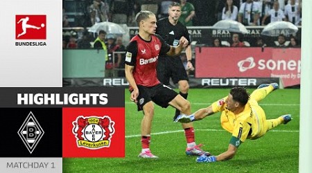 PURE Drama in 90 +11!! | Borussia M&#39;gladbach - Bayer 04 Leverkusen 2-3 | Highlights | MD 1 – 2024/25