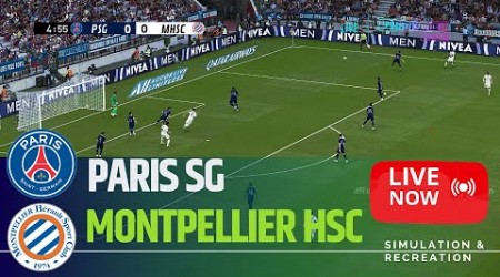 PSG - MONTPELLIER Match EN DIRECT | 2024 Ligue 1 Live Match eFootball