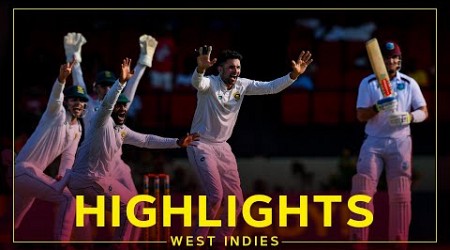 Maharaj Takes 3-37 | Highlights | West Indies v South Africa | 2nd Test Day 3